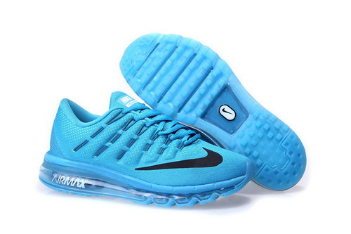 Mens Nike Air Max 2016 Black Blue On Sale